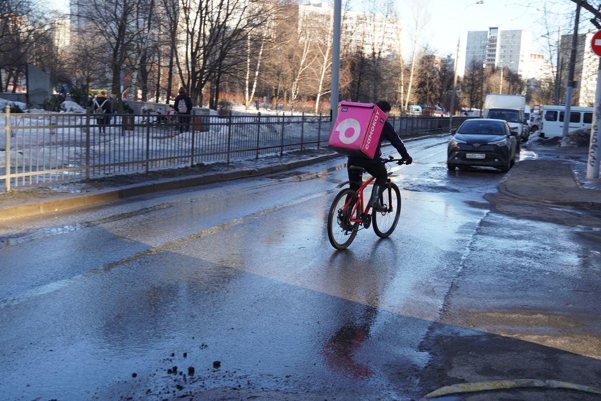 Доставка заказов Самокате